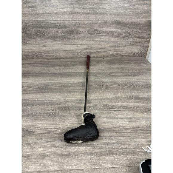 TEARDROP TEAR DROP ROLL FACE PUTTER HEEL SHAFTER 35" With Head Cover - Picture 6 of 8